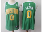 Boston Celtics #0 Jayson Tatum Green Earned Edition Swingman Jersey