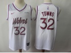 Nike Minnesota Timberwolves #32 Anthony Towns White Earned Edition Swingman Jersey