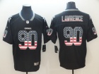 Dallas Cowboys #90 Demarcus Lawrence Black USA Flag Vapor Limited Jerseys