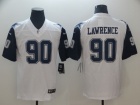 Dallas Cowboys #90 Demarcus Lawrence White Color Rush Limited Jerseys