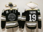 Chicago Blackhawks #19 Jonathan Toews Black Winter Classic Pullover Hockey Hoodie