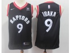 Nike Toronto Raptors #9 Serge Ibaka Black Swingman Jersey