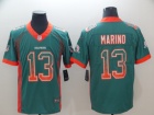 Miami Dolphins #13 Dan Marino Green Drift Fashion Vapor Untouchable Limited Jersey