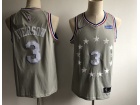 Philadelphia 76ers #3 Allen Iverson Grey City Jersey