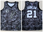 Nike San Antonio Spurs #21 Tim Duncan Camo City Swingman Jersey