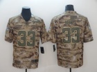 Los Angeles Chargers #33 Derwin James Camo Salute to Service Limited Jersey