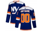 Men's New York Islanders Adidas Blue Alternate Any Name Any Number Stitched Custom Hockey Jersey