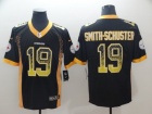 Pittsburgh Steelers #19 JuJu Smith-Schuster Black Drift Fashion Vapor Untouchable Limited Jersey