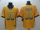 Pittsburgh Steelers #30 James Conner Yellow Drift Fashion Vapor Untouchable Limited Jersey