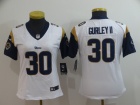 Woman St.Louis Rams #30 Todd Gurley White Vapor Untouchable Limited Jersey