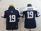 Youth Dallas Cowboys #19 Amari Cooper Blue Thanksgiving Vapor Untouchable Limited Jersey