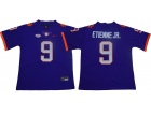 Clemson Tigers #9 Travis Etienne Jr Purple Vapor Limited College Football Jersey