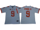 Clemson Tigers #9 Travis Etienne Jr White Vapor Limited College Football Jersey