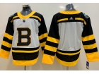 Boston Bruins Blank White Winter Classic Hockey Jersey