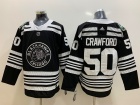 Adidas Chicago Blackhawks #50 Corey Rawford Black Winter Classic Hockey Jersey