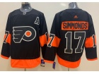 Adidas Philadelphia Flyers #17 Wayne Simmonds Black Hockey Jersey