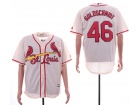 St. Louis Cardinals #46 Goldschmidt Cream Cool Base Jersey