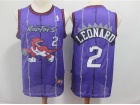 Nike Toronto Raptors #2 Kawhi Leonard Purple Throwback Basketball Jersey