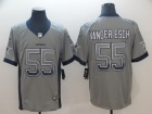 Dallas Cowboys #55 Leighton Vander Esch Gray Drift Fashion Vapor Limited Jersey