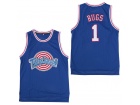 Space Jam Tune Squad #1 Bugs Bunn Blue Basketball Jerseys