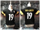 Pittsburgh Steelers #19 JuJu Smith-Schuster Black Toddler Jersey