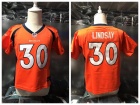 Denver Broncos #30 Phillip Lindsay Orange Toddler Jersey