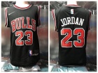 Chicago Bulls #23 Jordan Black Toddler Jersey