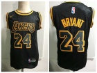 Nike Los Angeles Lakers #24 Kobe Bryant Black City Toddler Jersey