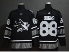 Adidas San Jose Sharks #88 Brent Burns Black 2019 All Star Jersey