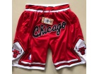 Chicago Bulls Red Throwback Basketball Short (Chicago)