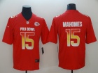 2019 Pro Bowl Kansas City Chiefs #15 Patrick Mahomes Red Vapor Untouchable Limited Jersey