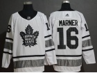 Adidas Toronto Maple Leafs #16 Mitch Marner White 2019 All Star Jersey