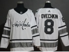 Adidas Washington Capitals #8 Alexander Ovechkin White 2019 All Star Jersey