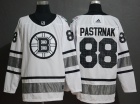 Adidas Boston Bruins #88 David Pastrnak White 2019 All Star Jersey