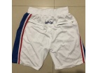 Philadelphia 76ers White Throwback Shorts