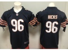 Chicago Bears #96 Akiem Hicks Blue Vapor Untouchable Limited Jersey