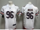 Chicago Bears #96 Akiem Hicks White Vapor Untouchable Limited Jersey