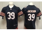 Chicago Bears #39 Eddie Jackson Blue Vapor Untouchable Limited Jersey