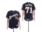 Milwaukee Brewers #71 Josh Hader Blue Flexbase Jerseys (Brewers)