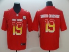 2019 Pro Bowl Pittsburgh Steelers #19 JuJu Smith-Schuster Red Vapor Untouchable Limited Jersey