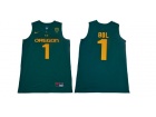 Oregon Ducks #1 Bol Bol Green College Basketball Jersey