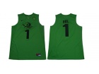 Oregon Ducks #1 Bol Bol Electric Green College Basketball Jersey