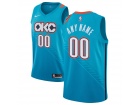 Nike Oklahoma City Thunder Light Blue City Any Name Any Number Stitched Custom Jersey