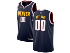 Nike Denver Nuggets Navy Blue Any Name Any Number Stitched Custom Jersey