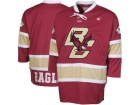 Custom Boston College Eagles Face Off Hockey Jersey - Maroon