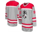 Custom Boston University Colosseum Hockey Jersey - Scarlet