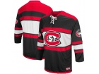 Custom Colosseum Black St. Cloud State Huskies Open Net II Hockey Sweater