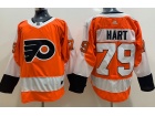 Adidas Philadelphia Flyers #79 Carter Hart Orange Jersey