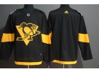 Adidas Pittsburgh Penguins Blank Black 2019 Stadium Series Jersey