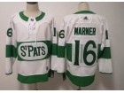 Adidas Toronto Maple Leafs #16 Mitch Marner White St. Pats Hockey Jersey